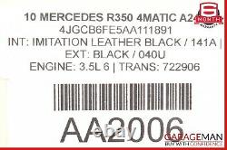 06-10 Mercedes W251 R350 Front Right Keyless Go Exterior Door Handle with Actuator