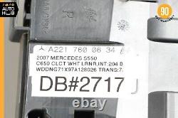 07-13 Mercedes W221 S550 S63 AMG Front Right Keyless Go Exterior Door Handle OEM