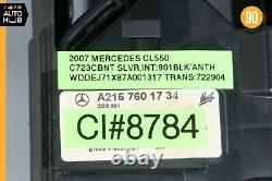 07-14 Mercedes W216 CL550 CL63 AMG Left Driver Door Handle Keyless Go Pewter OEM