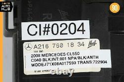 07-14 Mercedes W216 CL550 Right Passenger Side Door Handle Keyless Go OEM