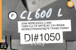 07-14 Mercedes W216 CL600 CL63 AMG Left Driver Door Handle Keyless Go White OEM