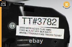 07-14 Mercedes W216 CL63 AMG CL600 Left Driver Door Handle Keyless Go Black OEM