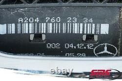 10-13 Mercedes W212 E350 Front Left Door Handle with Trunk Lock Key Set OEM