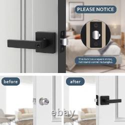 3 Pack Heavy Duty Front/exterior/bedroom Doors Locks Door Lever Door Lock Sets E