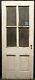 32x79.5 Antique Vintage Solid Wood Wooden Exterior Entry Door Window Glass Lite