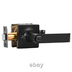 4 Pack Keyed Entrance Handleset with Same Keys Exterior/Front Entry Door Hand