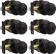 4 Pack Keyed Entry Door Lock For Exterior And Front Door, Keyed Alike Biscuit St