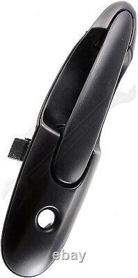 APDTY 93554 Exterior Door Handle Front RH Smooth Black WithO Keyless Entry