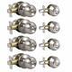 All Keyed Same Entry Door Knobs With Double Cylinder Deadbolt For Exterior Front D