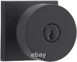 Baldwin EN. CON. CSR Contemporary Single Cylinder Keyed Entry Door Black