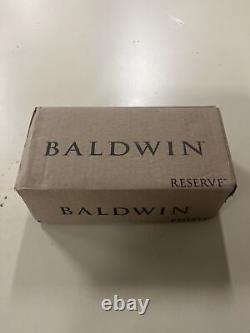 Baldwin ENCONCSR044 Single Cylinder Entry Knob Lifetime Satin Brass