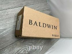 Baldwin Reserve EN. CON. CSR. 190.6L Entry Contemporary Knob / Square Satin Black