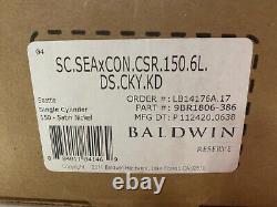 Baldwin Seattle Standard Single Cylinder Entry Handle-Set