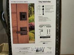 Baldwin Torrey Pines Front Entry Door Handleset Smartkey Lock Venetian Bronze