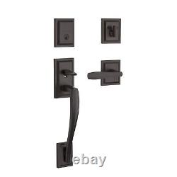 Baldwin Torrey Pines, Front Entry Handleset Interior Lever, Featuring SmartKey