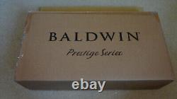 Baldwin Torrey Pines Single Cylinder Front Door Handleset Venetian Bronze