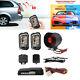 Car Alarm Security System Keyless Entry 2-way Lcd Remote Trunk Engine Start