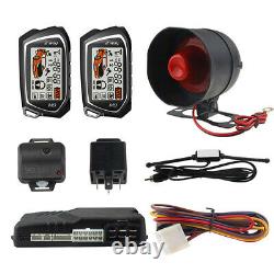 Car Keyless Entry Central Door Locking Trunk Release Kit Alarm System WithRemote