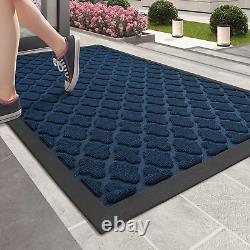 Color G Outdoor Door Mat for outside Entry Home Entrance Exterior Front Door W