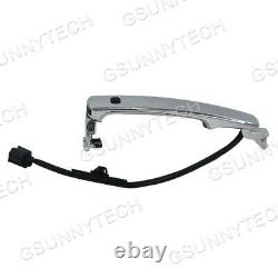 Door Handle Smart Entry for 2010-2013 Nissan Rogue Front Left Exterior Chrome