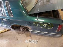 Driver Front Door With Keyless Entry Pad Fits 90-94 LINCOLN & TOWN CAR 9786090