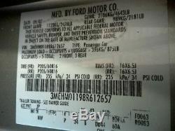 Driver Front Door With Keyless Entry Pad Hole Fits 06-12 FUSION 587752