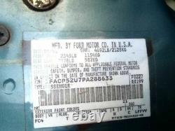 Driver Left Front Door WithO Keyless Entry Pad Electric Fits 92-95 Ford Taurus OEM