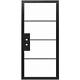 Eto Doors Stal Steel Metal Single Arched 3-lite French Door With Low-e Glass