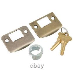 Electronic Door Lock Keyless Entry Antique Brass Flex Lock LED Backlight Keypad