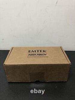 Emtek 8080US19 Quincy Single Cylinder Entry Set Flat Black