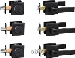 Exterior Door Lock Set With Deadbolt Front Door Handle Set With Deadbolt Door