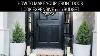 Extreme Front Door Makeover On A Budget Modern Fall Porch Decor