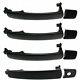 Fdh010265, Ni1310129 Exterior Door Handles Set Of 4 Front & Rear Left-and-right