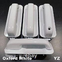 Ford F-150 2015-2020 Oxford White Door Handles Front and Rear Set of Four