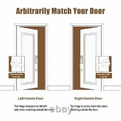 Front Door Handle Set Exterior Door Handle With Interior Door Lever Entry Door L