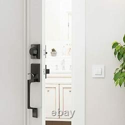 Front Door Handleset Exterior Door Handle With Interior Door Lever Entry Door Lo