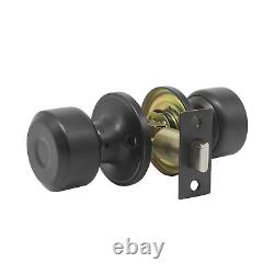 Front Entry Door Handle set Privacy Passage Knobs Oil Rubbed Bronze Entry Locks