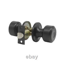 Front Entry Door Handle set Privacy Passage Knobs Oil Rubbed Bronze Entry Locks