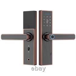 Home Office door Advanced Keyless spherical Fingerprint smart lock With Keypad