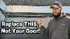 How To Replace Exterior Door Threshold