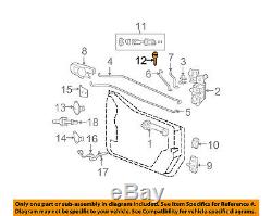 Jeep CHRYSLER OEM 07-16 Wrangler Front Door Entry-Key Blank 5143553AA