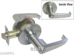 Keyed Entrance Entry Satin Chrome Grade 2 Commercial Handle Lever Deadbolt Locks