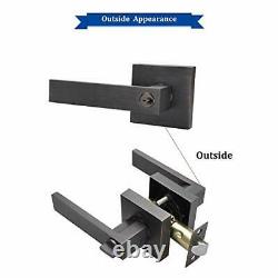 Keyed Entry Lever Lock for Exterior Door and Front Door Heavy Duty Lever Door Lo