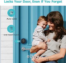 Keyless Entry Door Lock Smart Front Door Locks with Keypad & App Control, Smar
