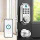 Keyless Entry Door Lock With Handle, App Control Front Door Lock Set Keyless