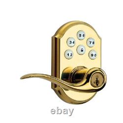 Kwikset 912TNL-ZW Tustin Electronic Keyless Keypad Door Lever Set Bronze