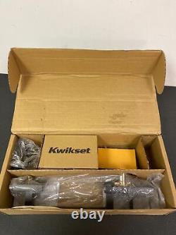 Kwikset San Clemente 1 Cylinder Keyed Entry Handleset + SmartKey, Exterior Only