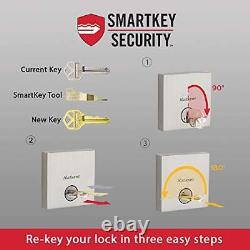 Kwikset Vancouver Front Door Lock Handle & Deadbolt Set Entry Handleset Exterior