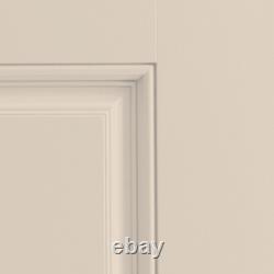 LuxDoors Belleville Design 36 x 80 2 Panel Arch Top Grooved Fiberglass Door
