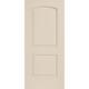 Luxdoors Belleville Design 36 X 80 2 Panel Smooth Fiberglass Arch Top Door